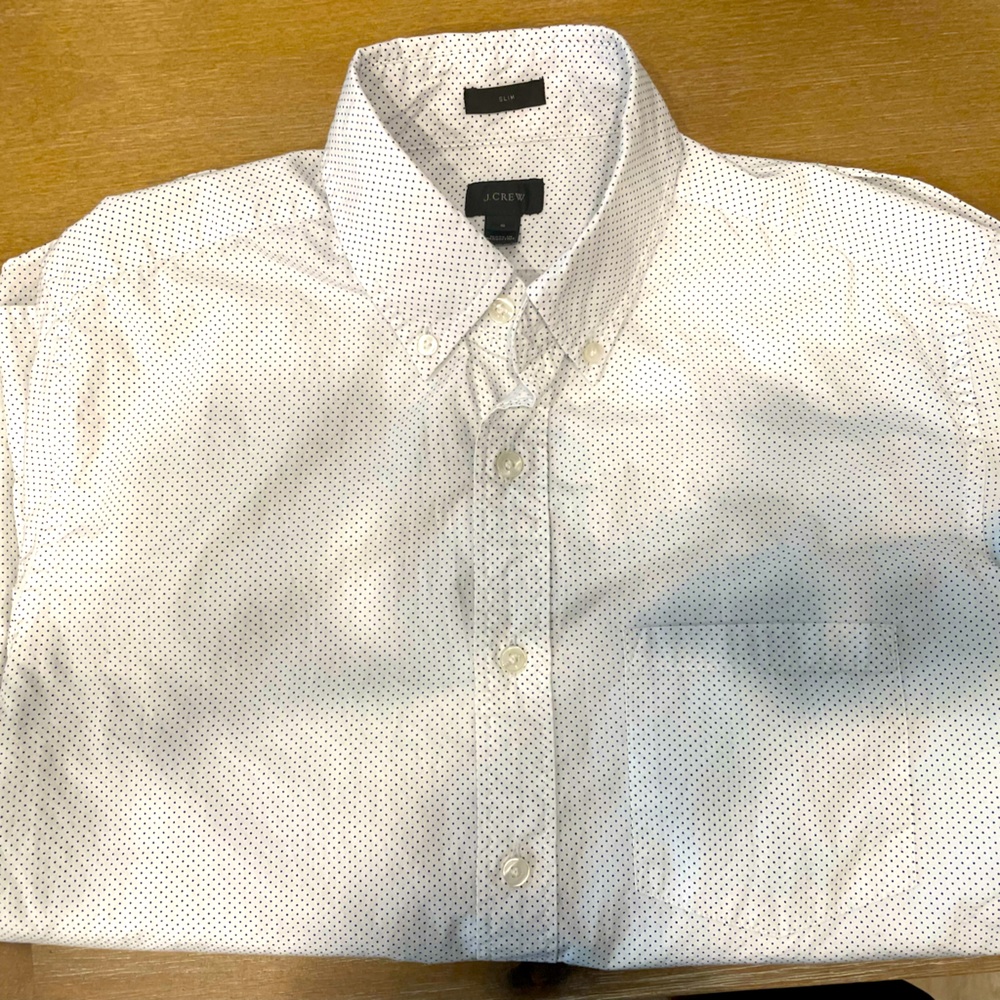 J. Crew Long Sleeve Button Up Shirt (Slim)